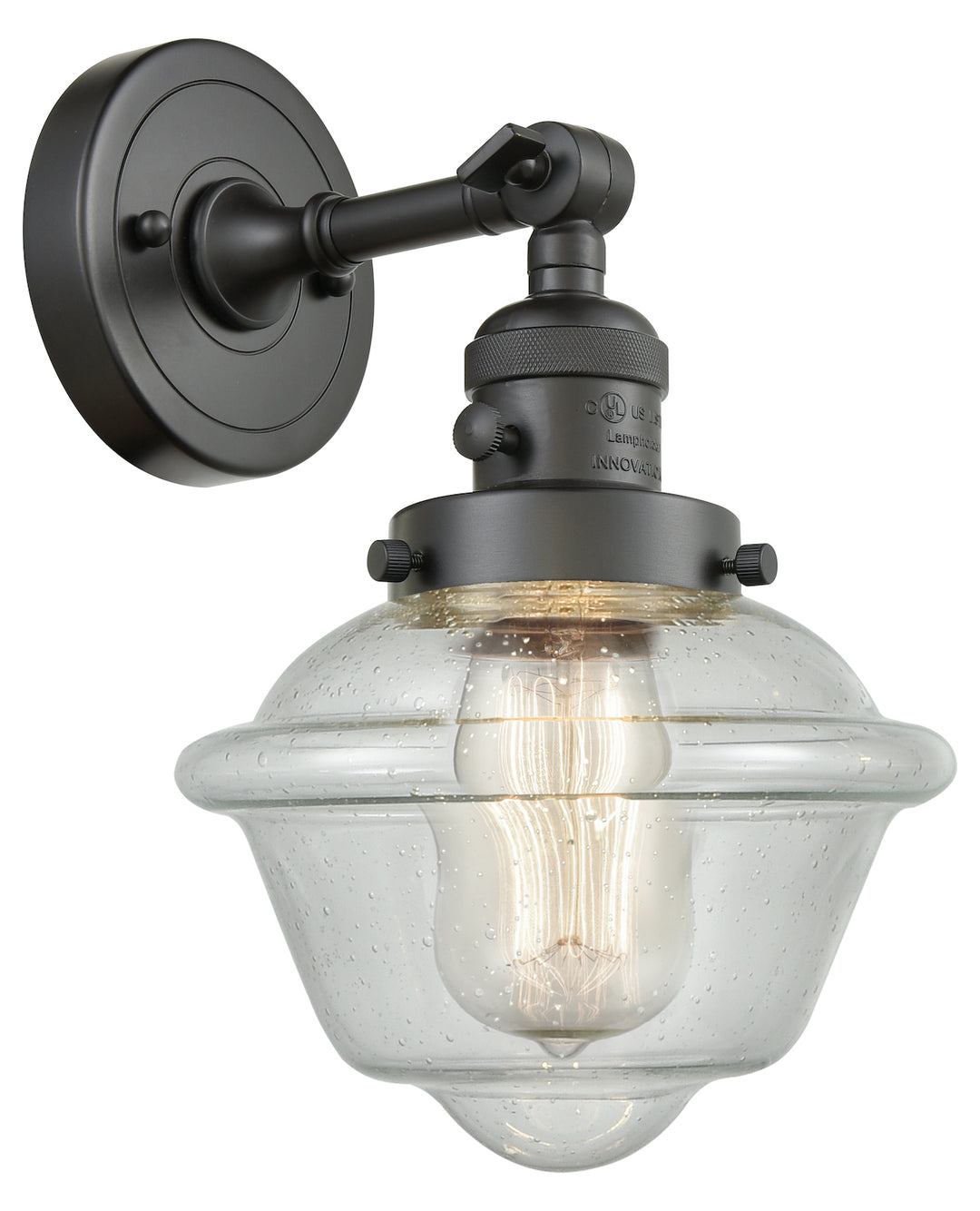 1 Light Vintage Dimmable Led Sconce With A inHigh-Low-Offin Switch. by Innovations Lighting