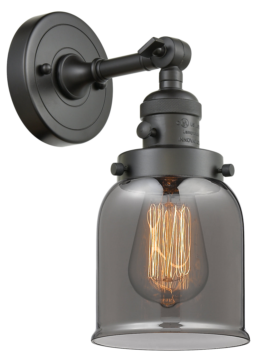 1 Light Sconce With A inHigh-Low-Offin Switch. by Innovations Lighting