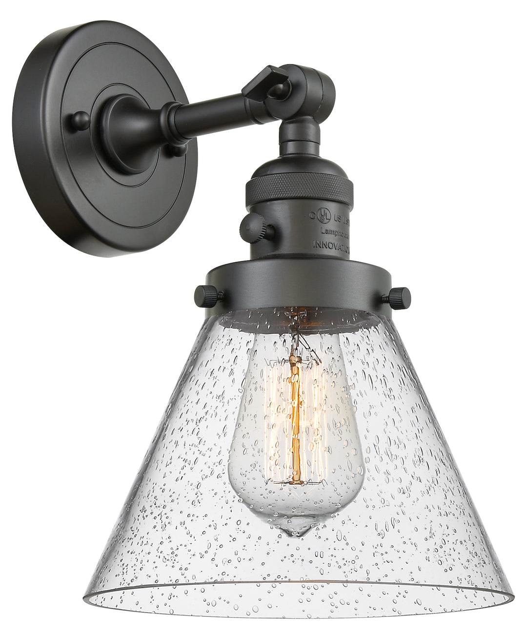 1 Light Sconce With A inHigh-Low-Offin Switch. by Innovations Lighting