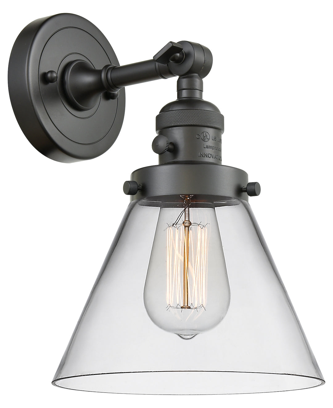 1 Light Sconce With A inHigh-Low-Offin Switch. by Innovations Lighting