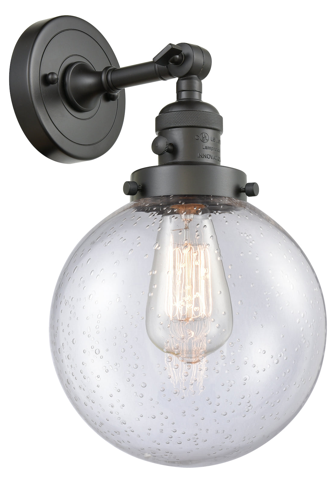 1 Light Sconce With A inHigh-Low-Offin Switch. by Innovations Lighting