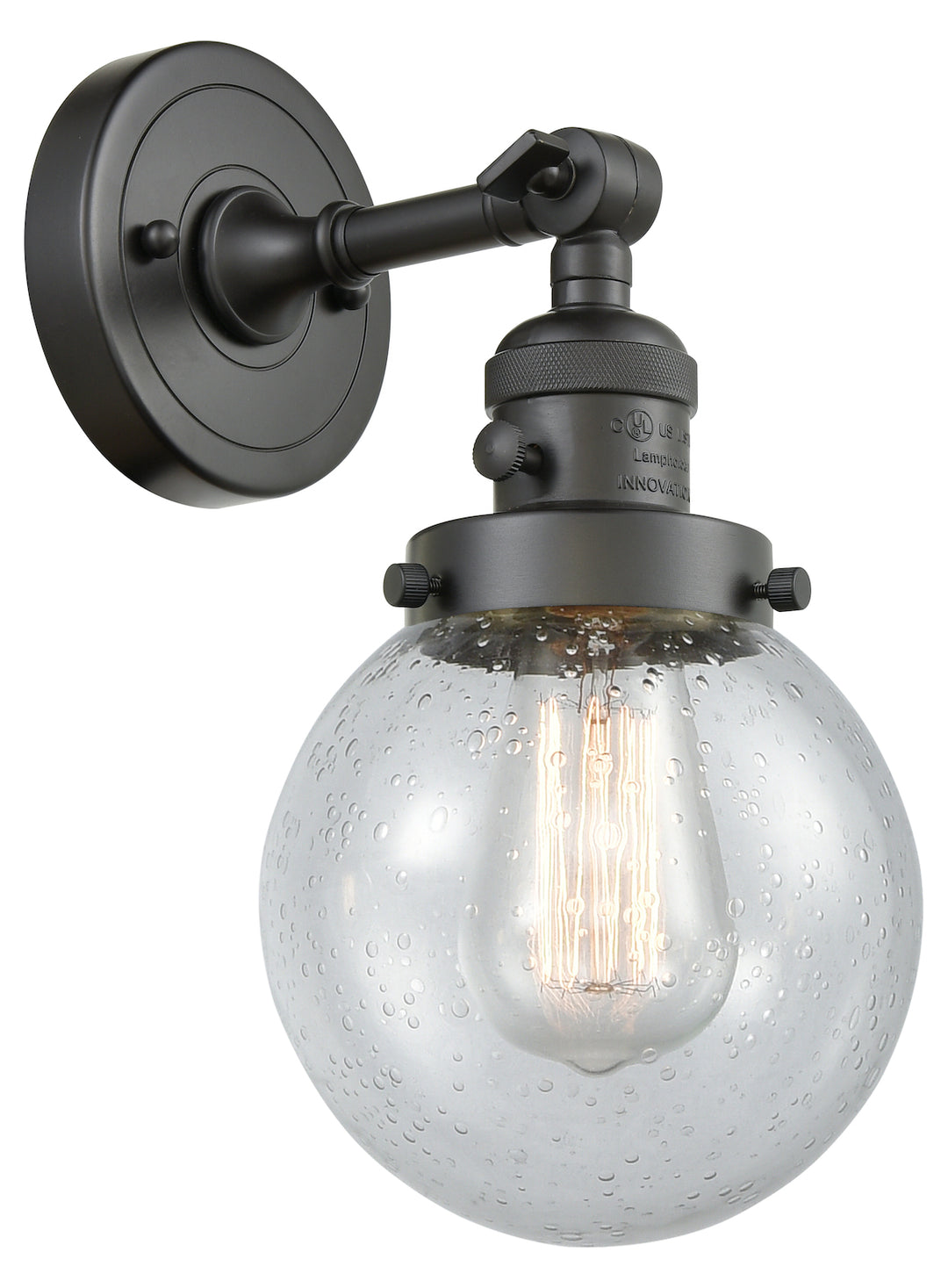 1 Light Sconce With A inHigh-Low-Offin Switch. by Innovations Lighting
