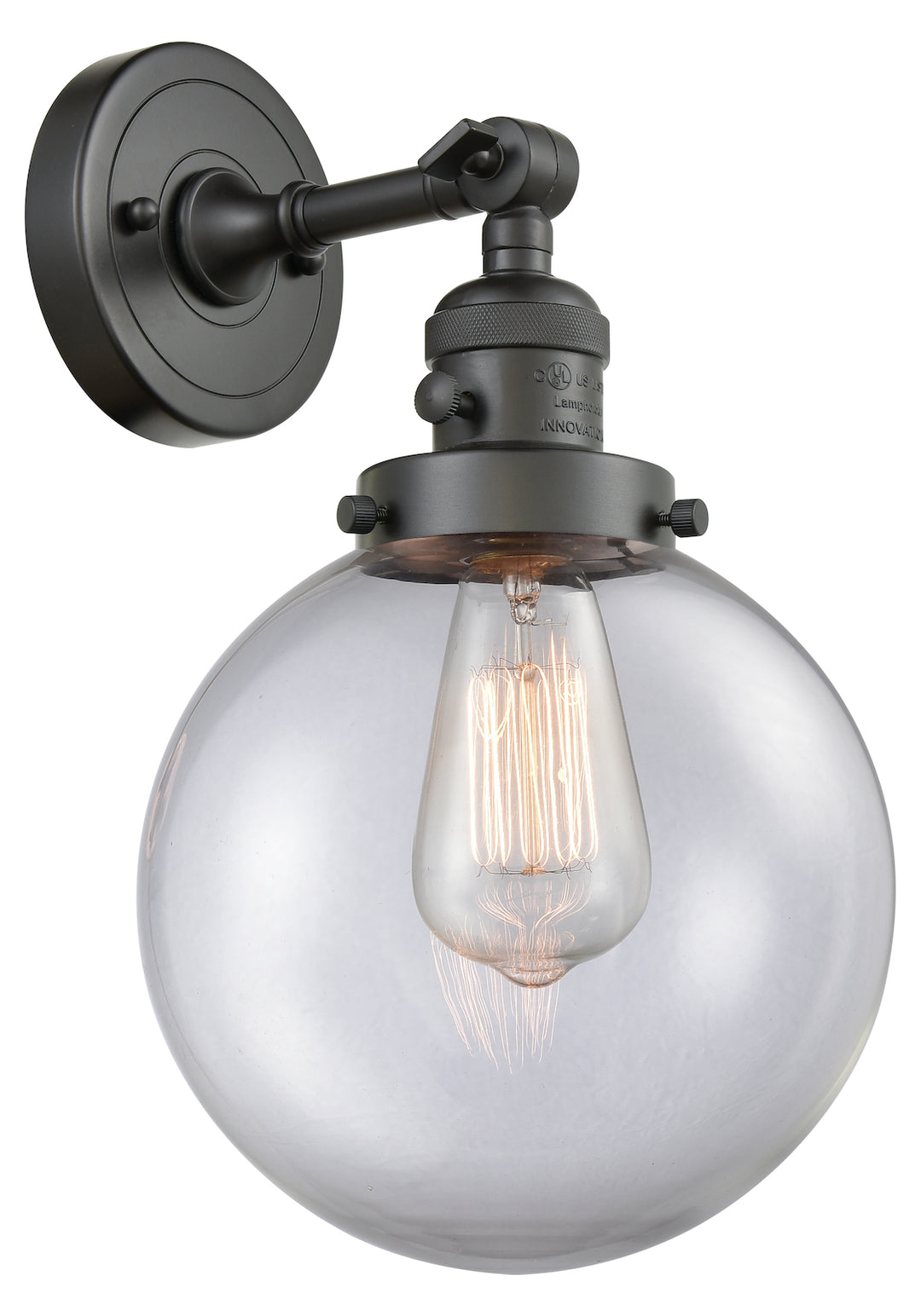 1 Light Sconce With A inHigh-Low-Offin Switch. by Innovations Lighting