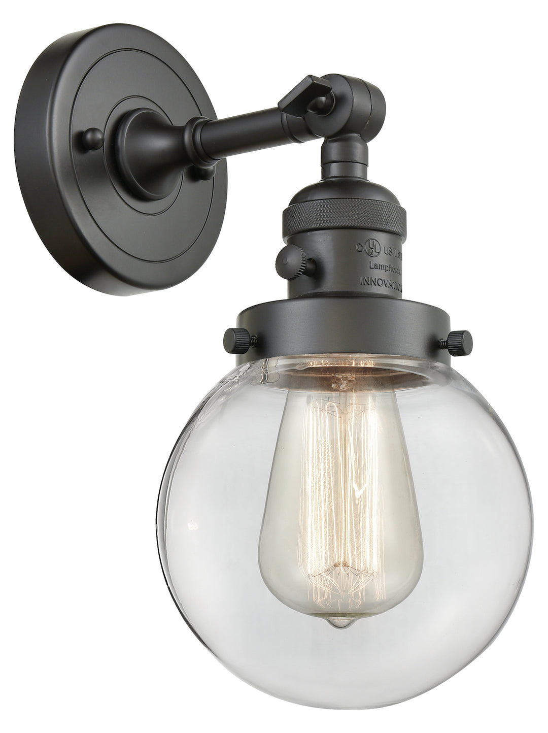 1 Light Sconce With A inHigh-Low-Offin Switch. by Innovations Lighting