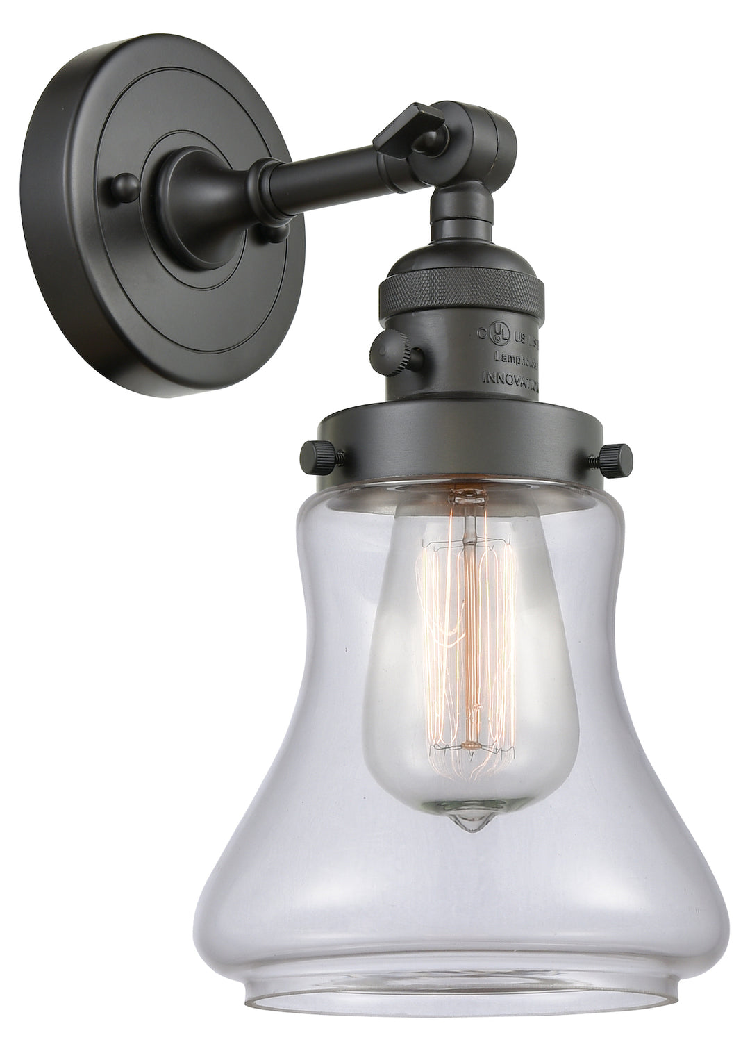 1 Light Sconce With A inHigh-Low-Offin Switch. by Innovations Lighting
