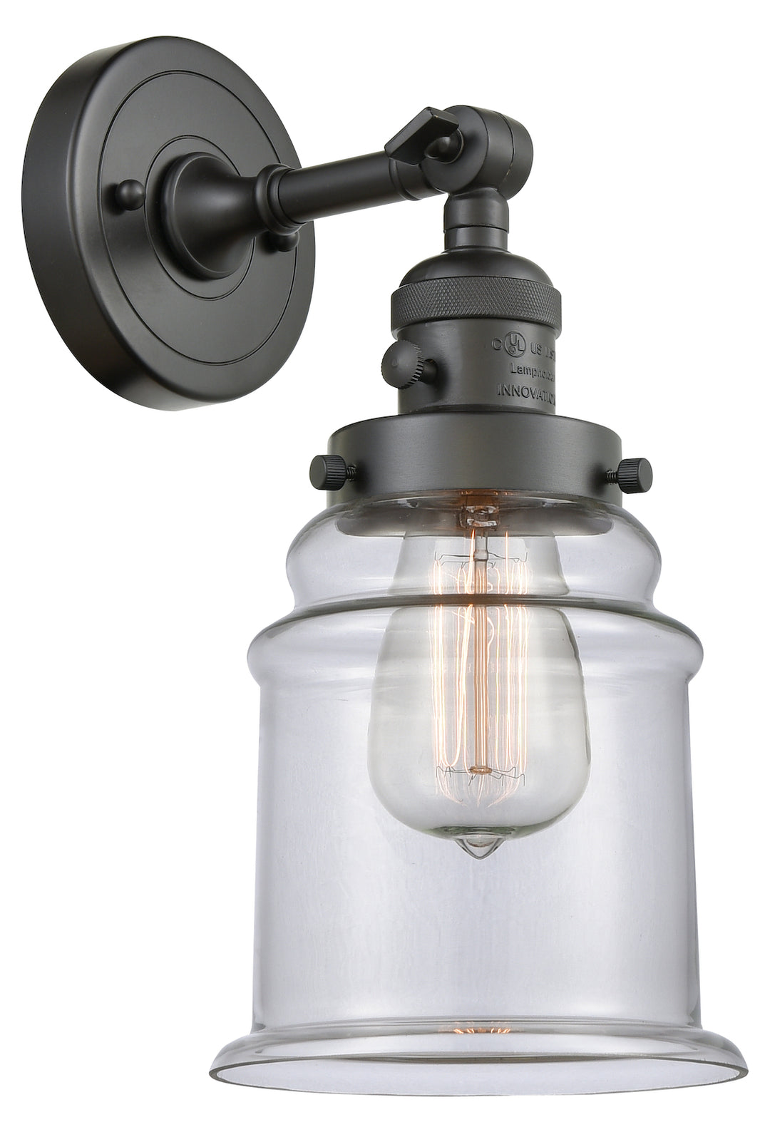1 Light Sconce With A inHigh-Low-Offin Switch. by Innovations Lighting