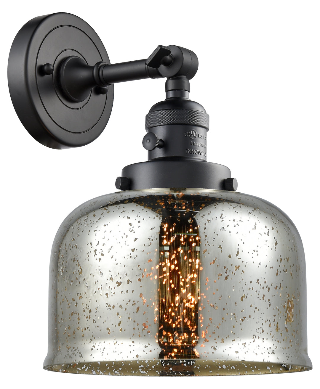 1 Light Sconce With A inHigh-Low-Offin Switch. by Innovations Lighting