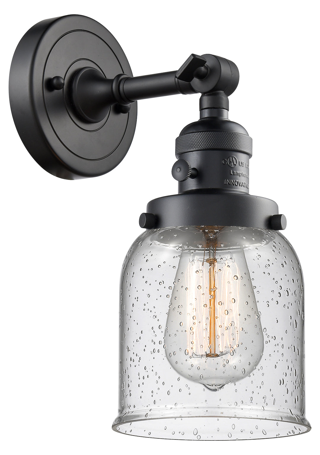 1 Light Vintage Dimmable Led Sconce With A inHigh-Low-Offin Switch. by Innovations Lighting