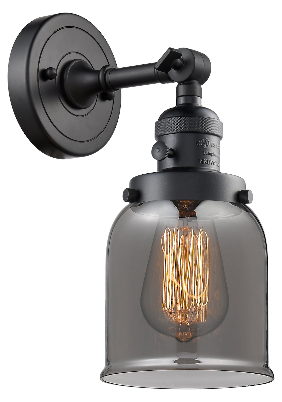 1 Light Vintage Dimmable Led Sconce With A inHigh-Low-Offin Switch. by Innovations Lighting