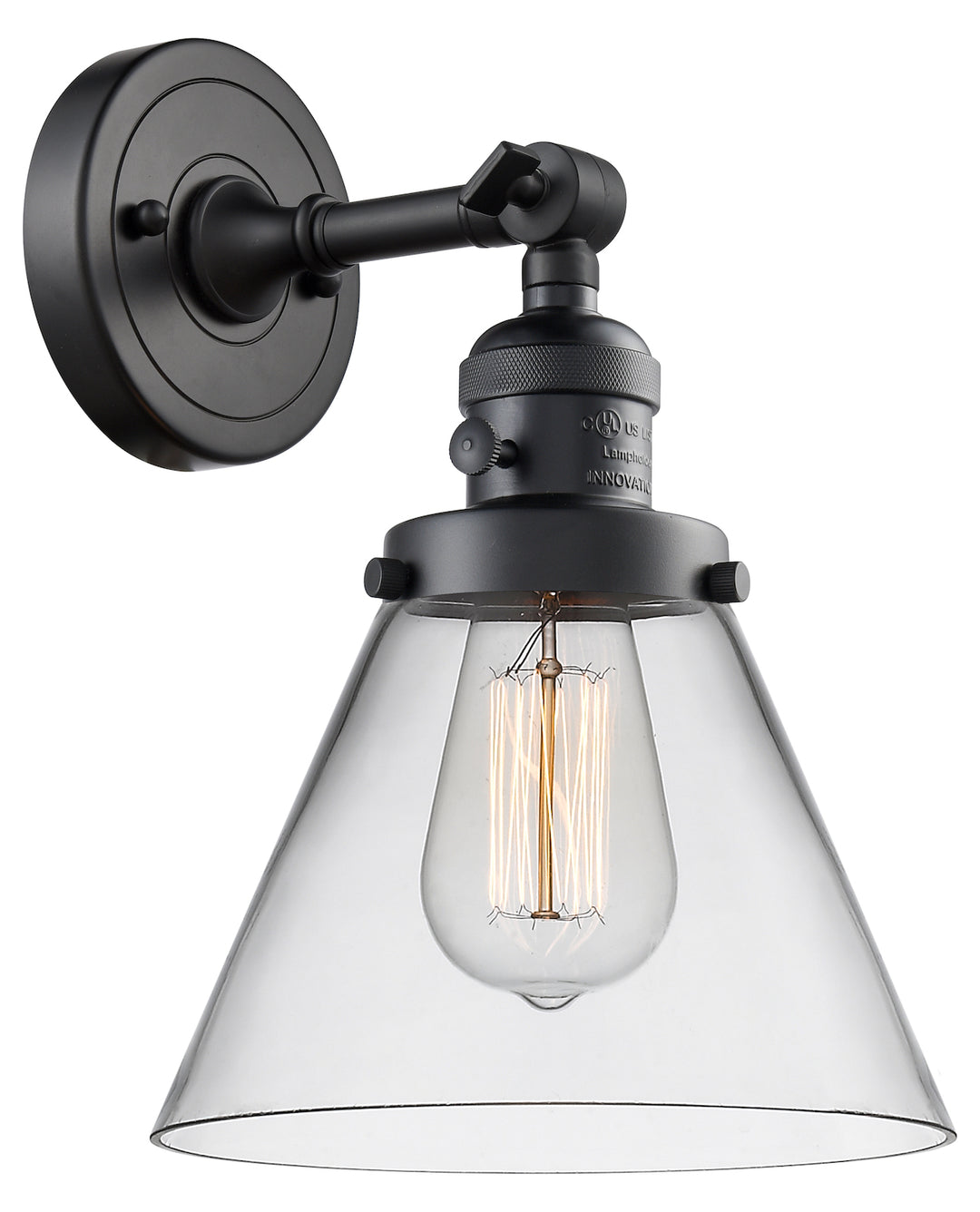1 Light Sconce With A inHigh-Low-Offin Switch. by Innovations Lighting