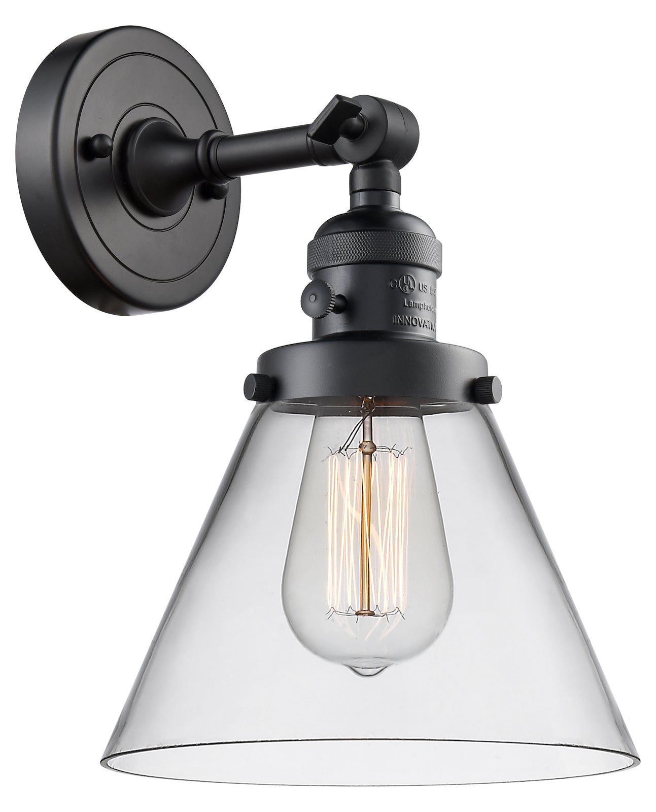 1 Light Sconce With A inHigh-Low-Offin Switch. by Innovations Lighting