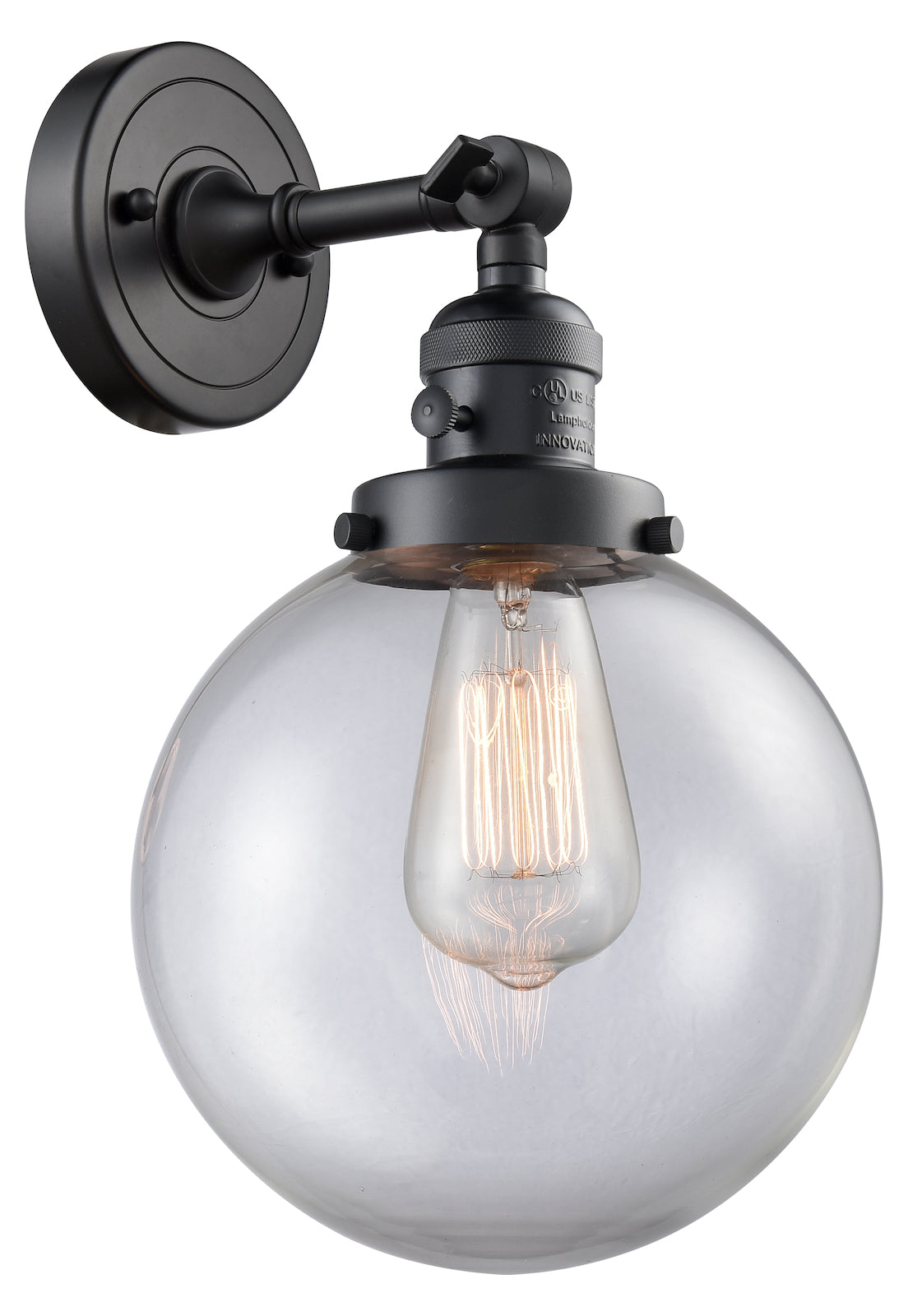 1 Light Sconce With A inHigh-Low-Offin Switch. by Innovations Lighting