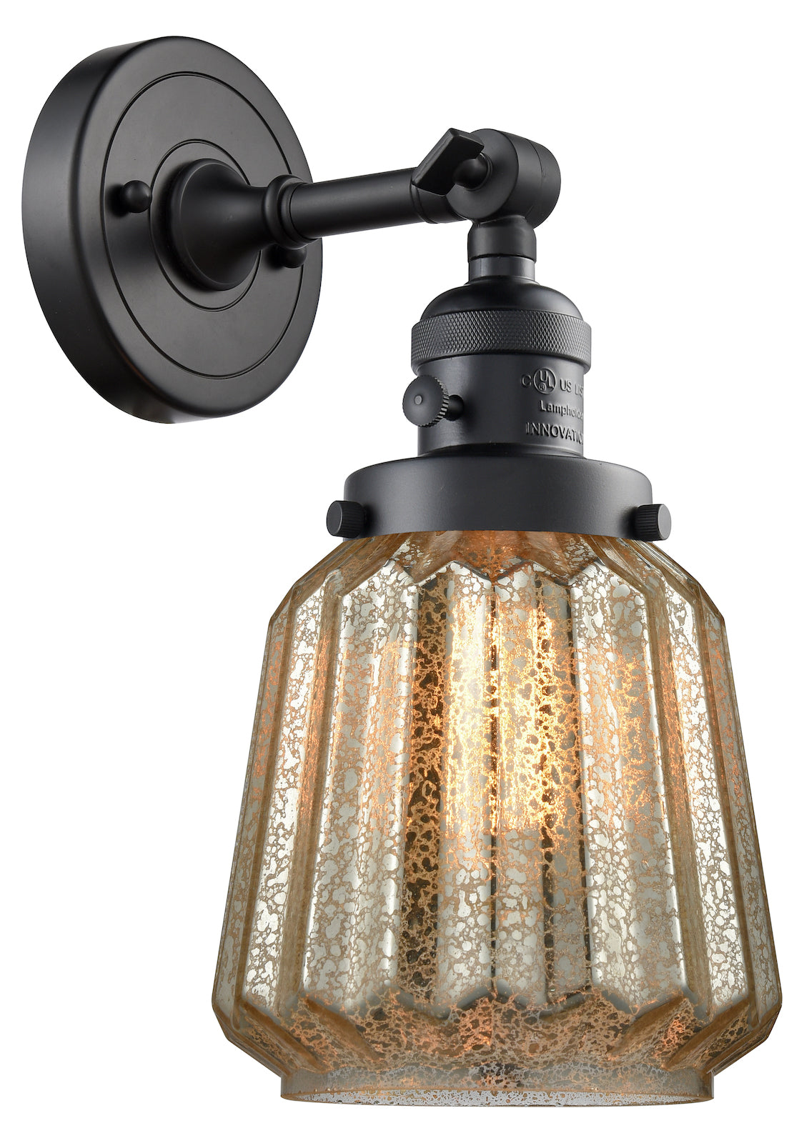 1 Light Sconce With A inHigh-Low-Offin Switch. by Innovations Lighting