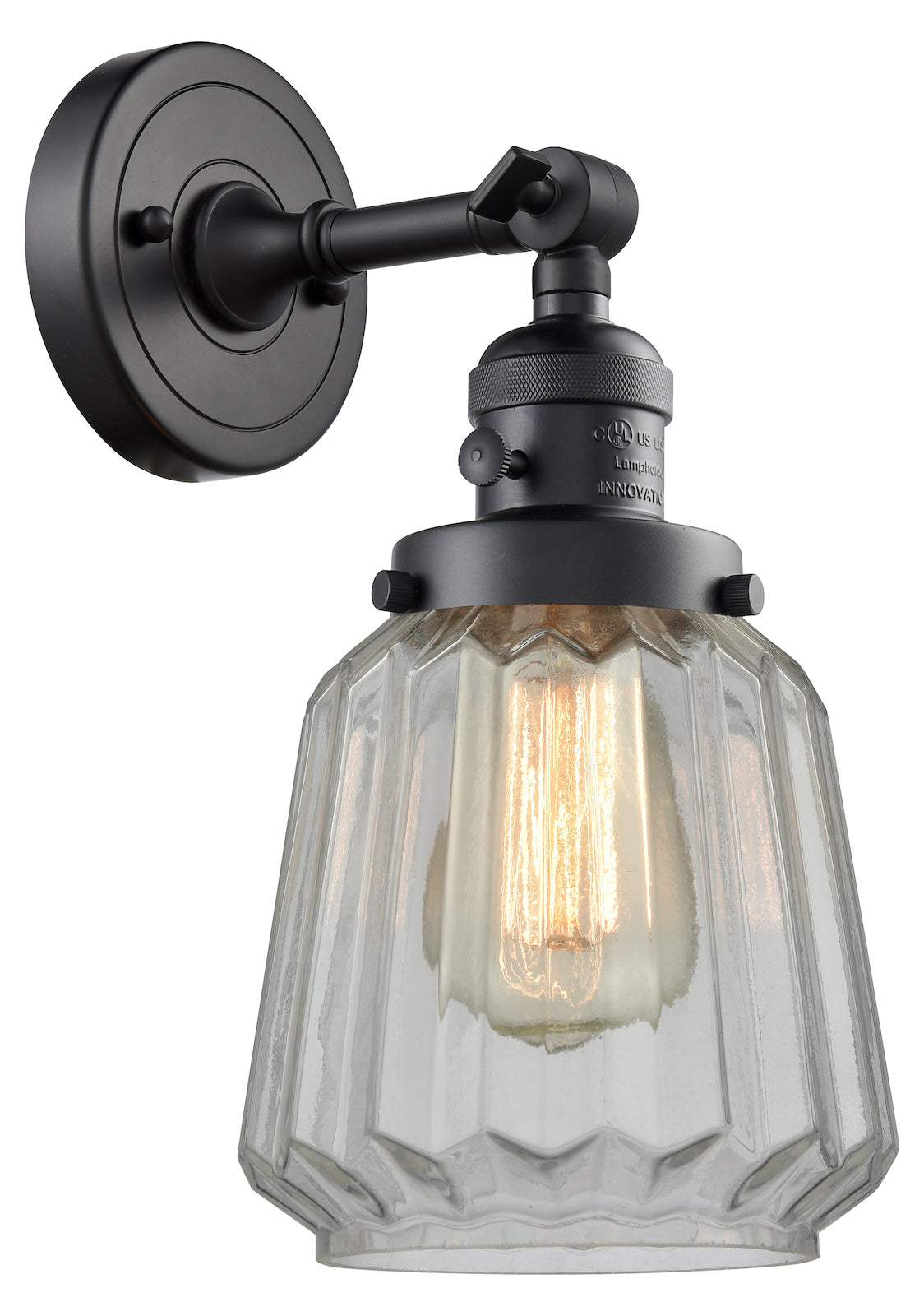 1 Light Sconce With A inHigh-Low-Offin Switch. by Innovations Lighting