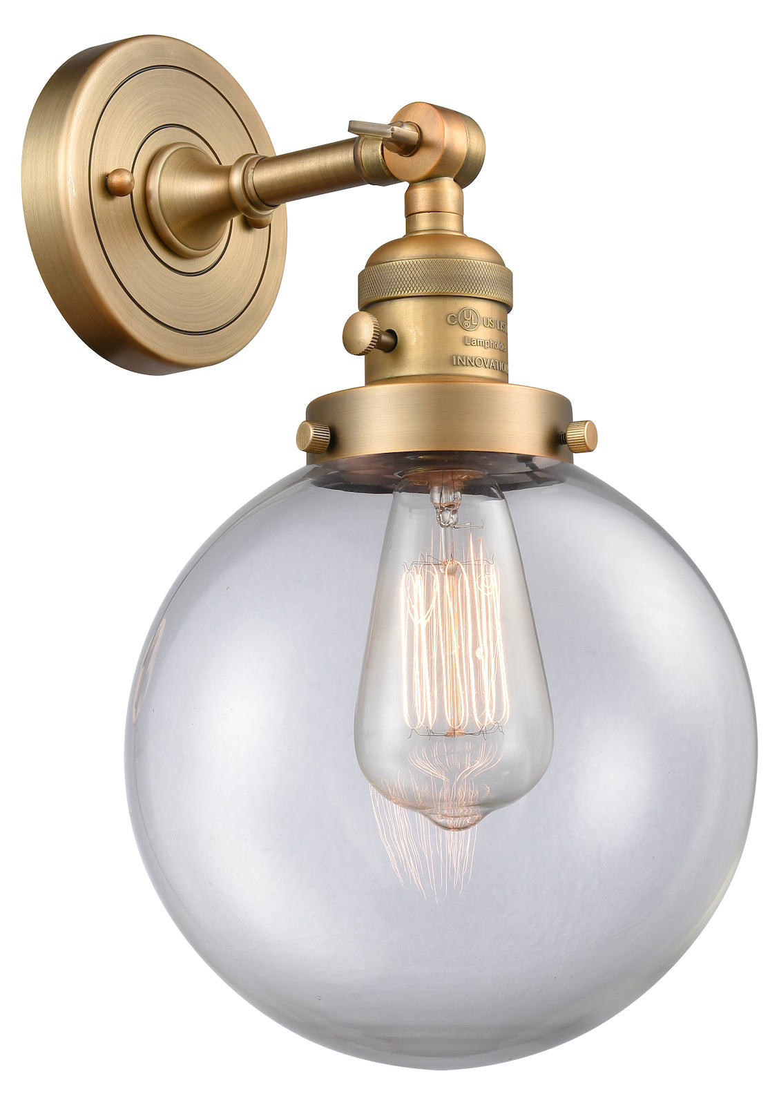1 Light Sconce With A inHigh-Low-Offin Switch. by Innovations Lighting