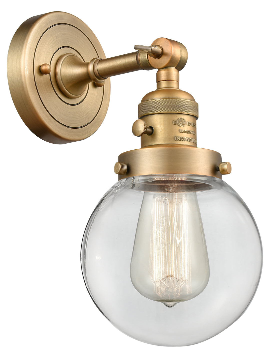 1 Light Sconce With A inHigh-Low-Offin Switch. by Innovations Lighting