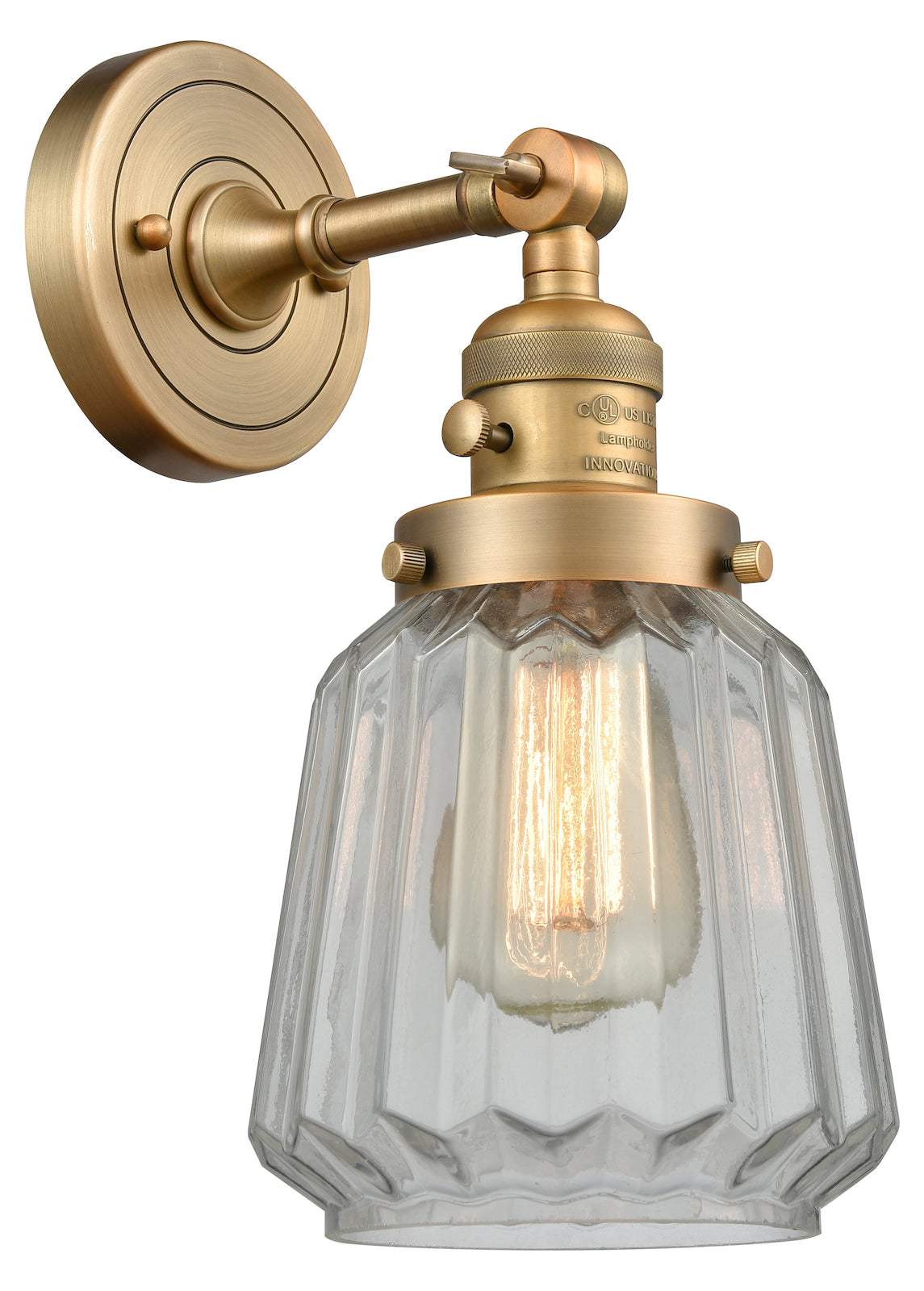1 Light Sconce With A inHigh-Low-Offin Switch. by Innovations Lighting