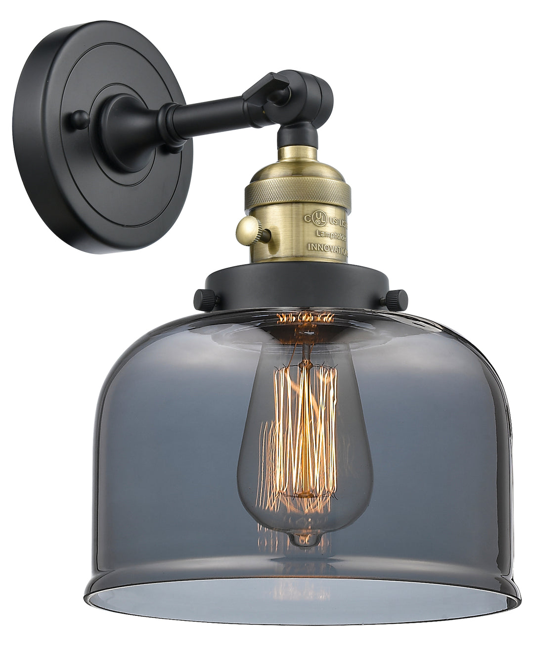 1 Light Sconce With A inHigh-Low-Offin Switch. by Innovations Lighting