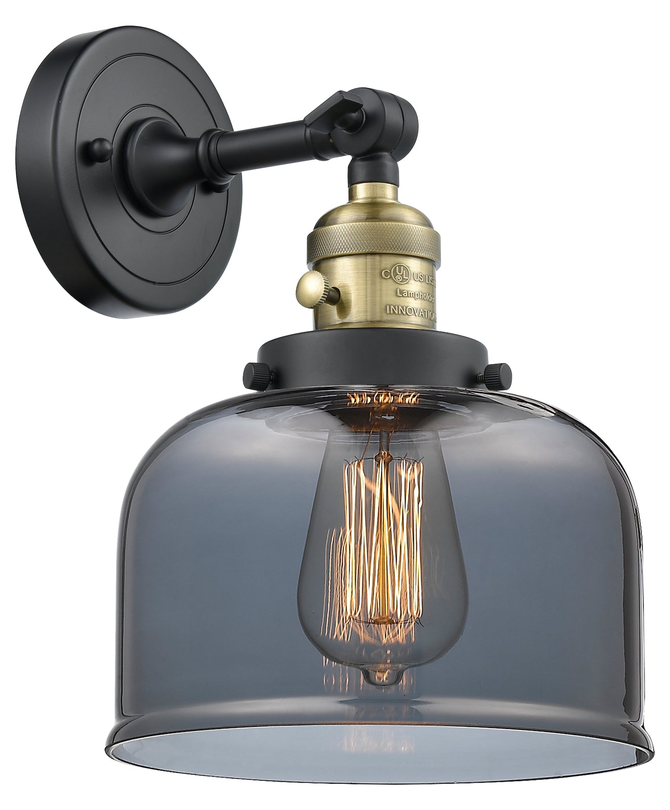 1 Light Sconce With A inHigh-Low-Offin Switch. by Innovations Lighting