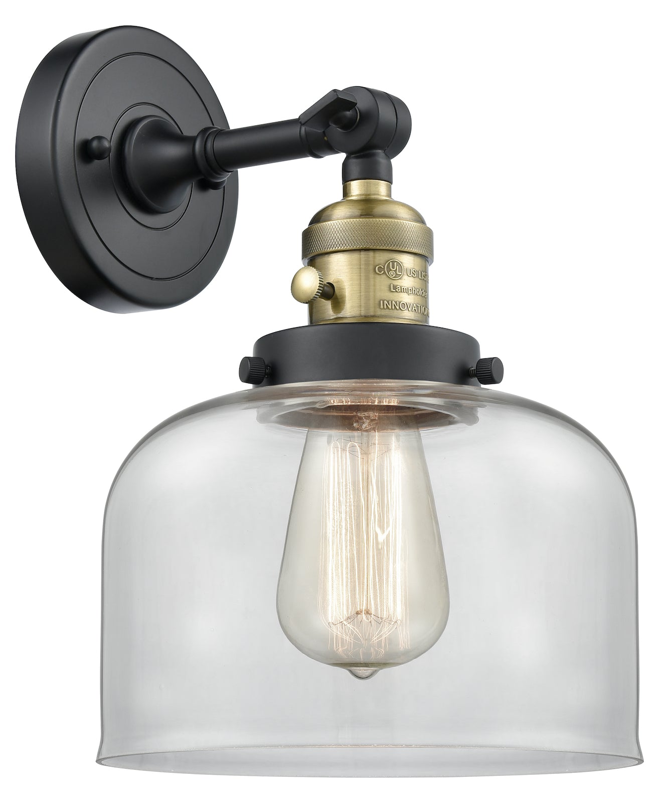 1 Light Sconce With A inHigh-Low-Offin Switch. by Innovations Lighting