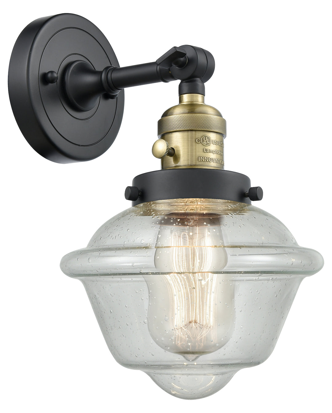 1 Light Vintage Dimmable Led Sconce With A inHigh-Low-Offin Switch. by Innovations Lighting