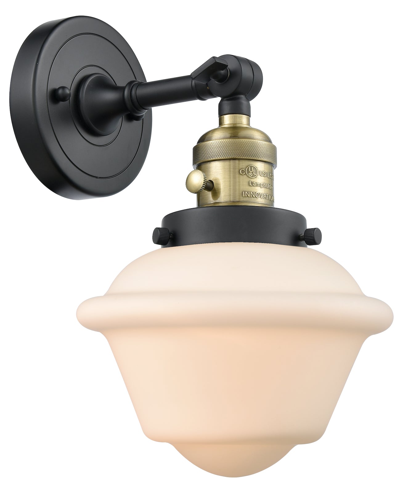 1 Light Vintage Dimmable Led Sconce With A inHigh-Low-Offin Switch. by Innovations Lighting