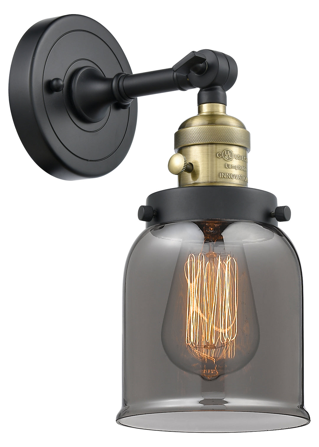 1 Light Sconce With A inHigh-Low-Offin Switch. by Innovations Lighting