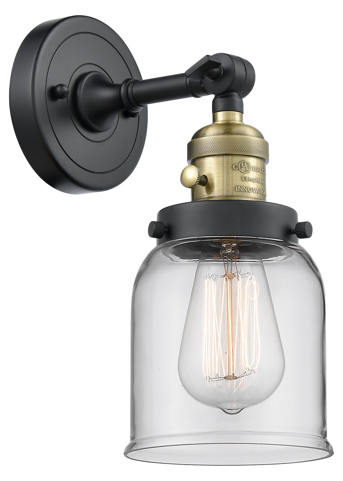 1 Light Sconce With A inHigh-Low-Offin Switch. by Innovations Lighting