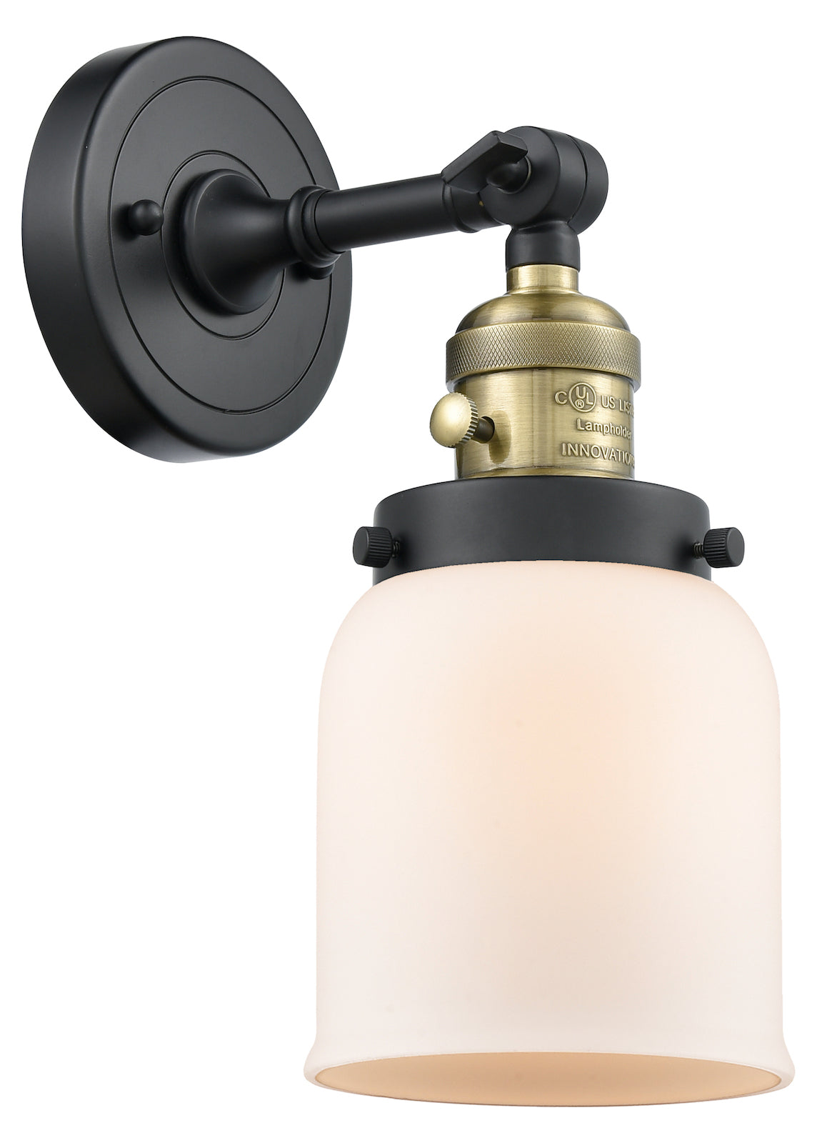 1 Light Sconce With A inHigh-Low-Offin Switch. by Innovations Lighting