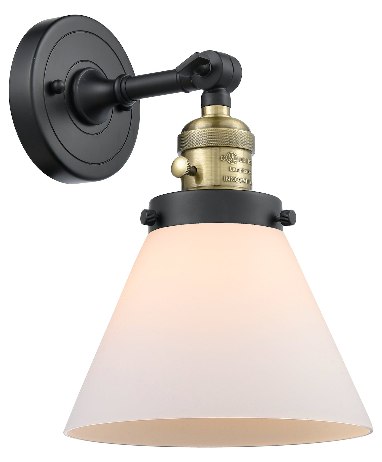 1 Light Sconce With A inHigh-Low-Offin Switch. by Innovations Lighting