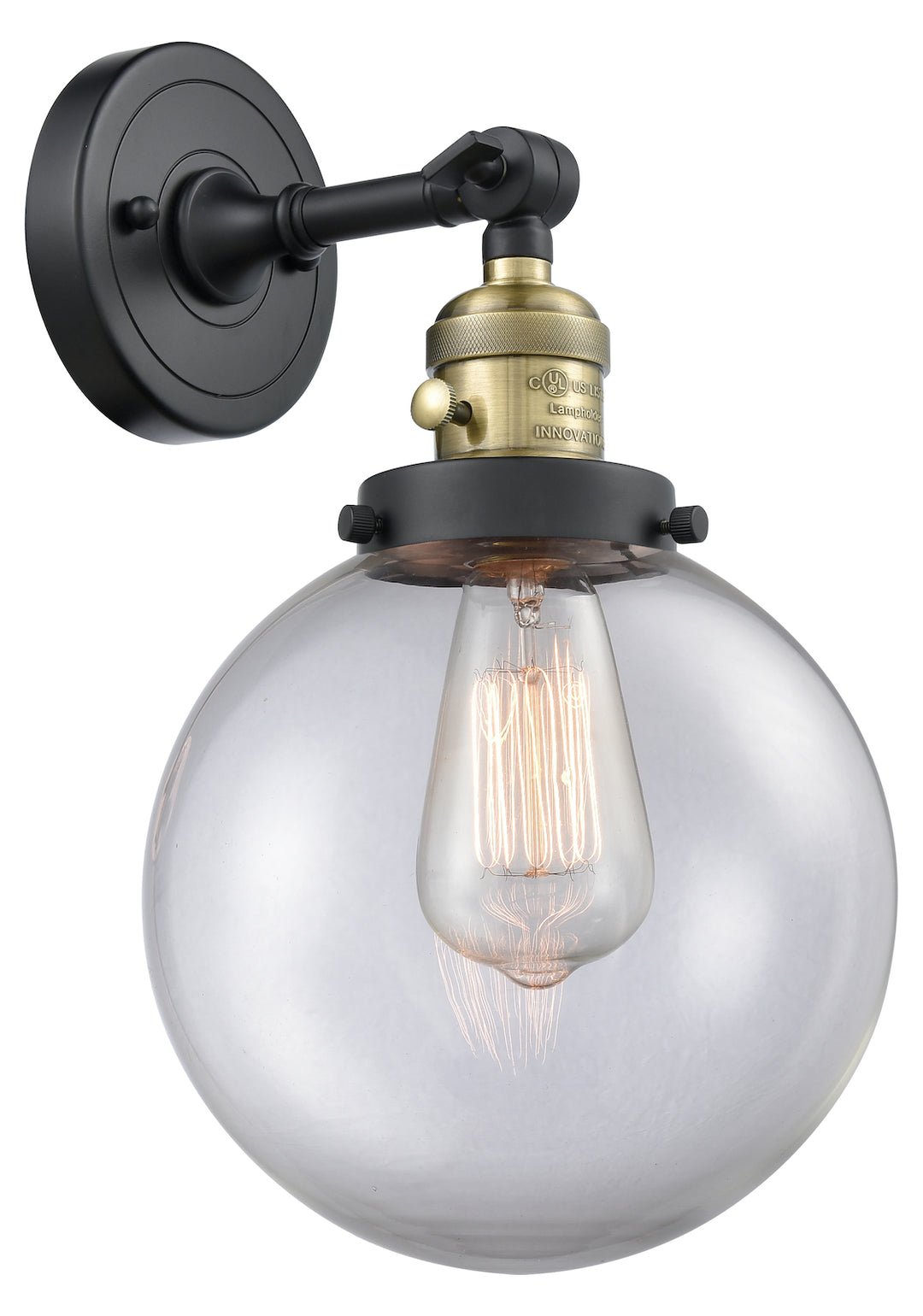 1 Light Sconce With A inHigh-Low-Offin Switch. by Innovations Lighting