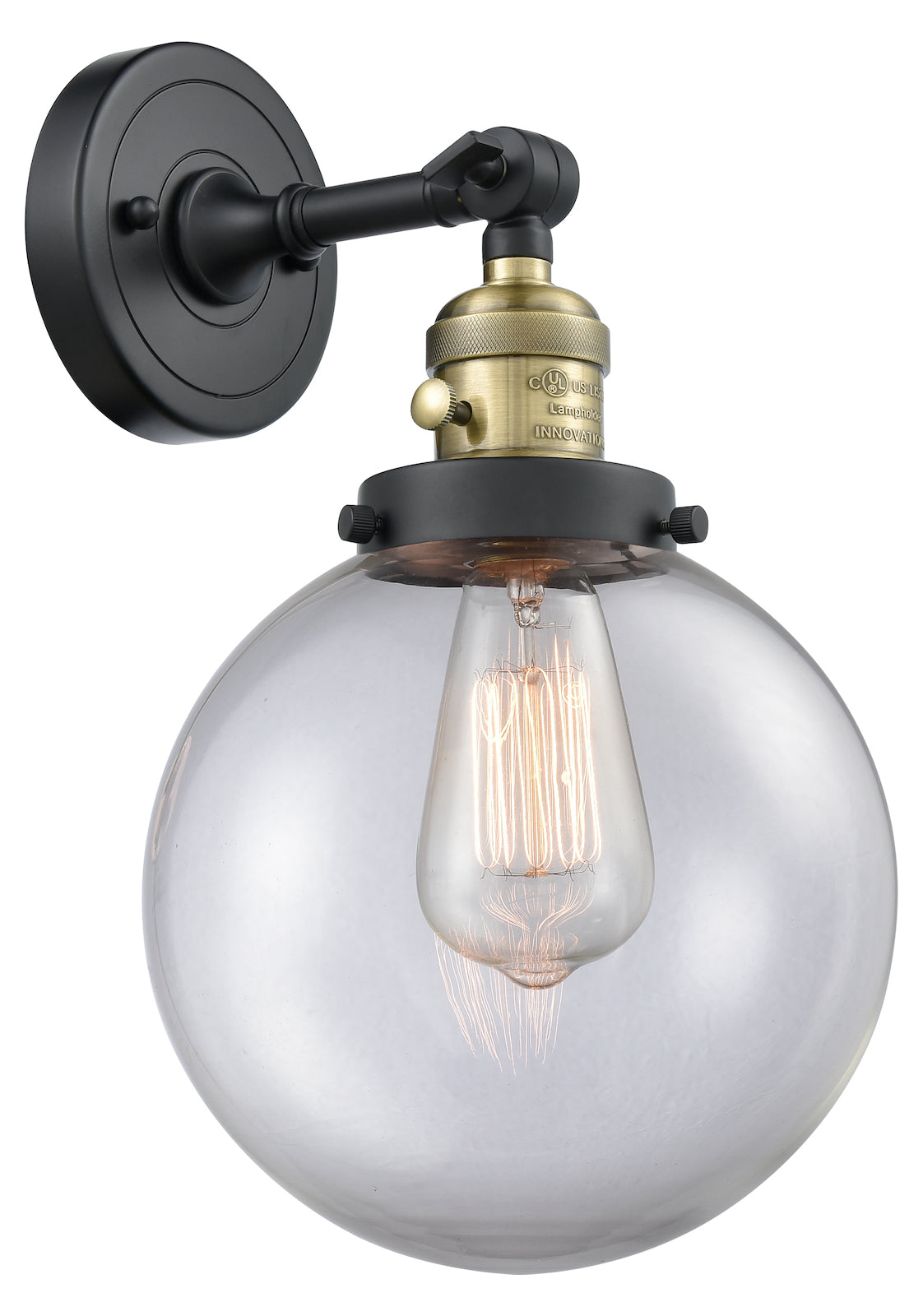 1 Light Sconce With A inHigh-Low-Offin Switch. by Innovations Lighting
