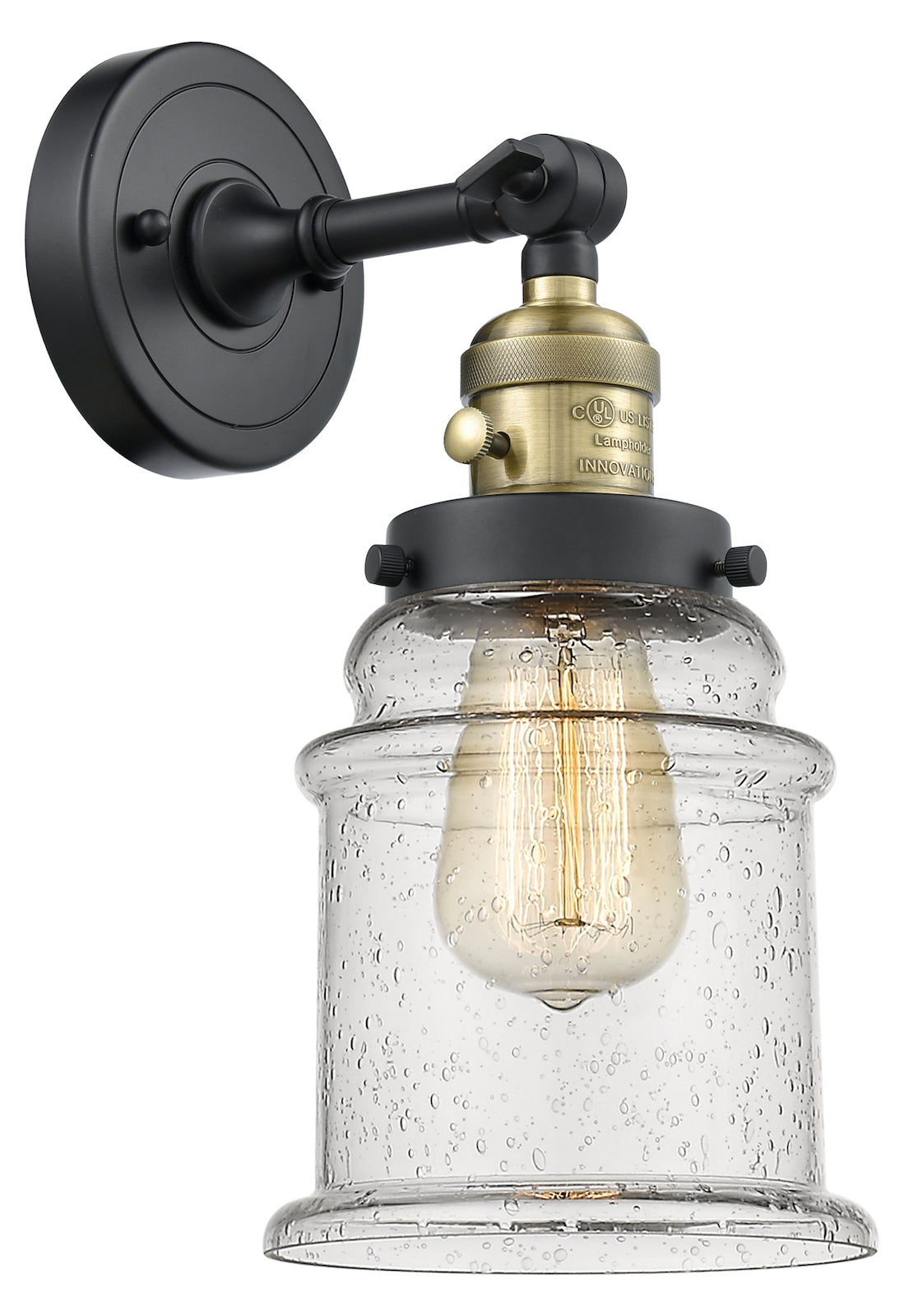 1 Light Sconce With A inHigh-Low-Offin Switch. by Innovations Lighting