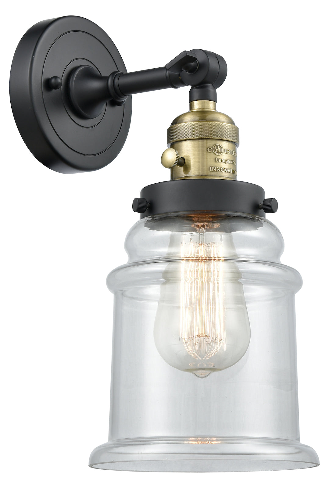 1 Light Sconce With A inHigh-Low-Offin Switch. by Innovations Lighting