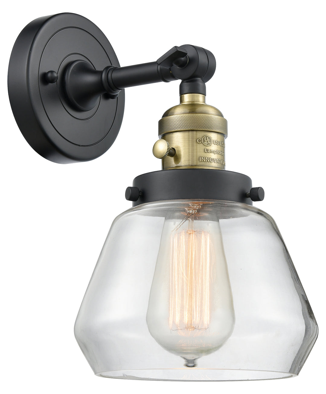 1 Light Sconce With A inHigh-Low-Offin Switch. by Innovations Lighting
