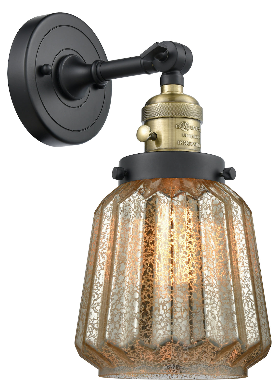 1 Light Sconce With A inHigh-Low-Offin Switch. by Innovations Lighting