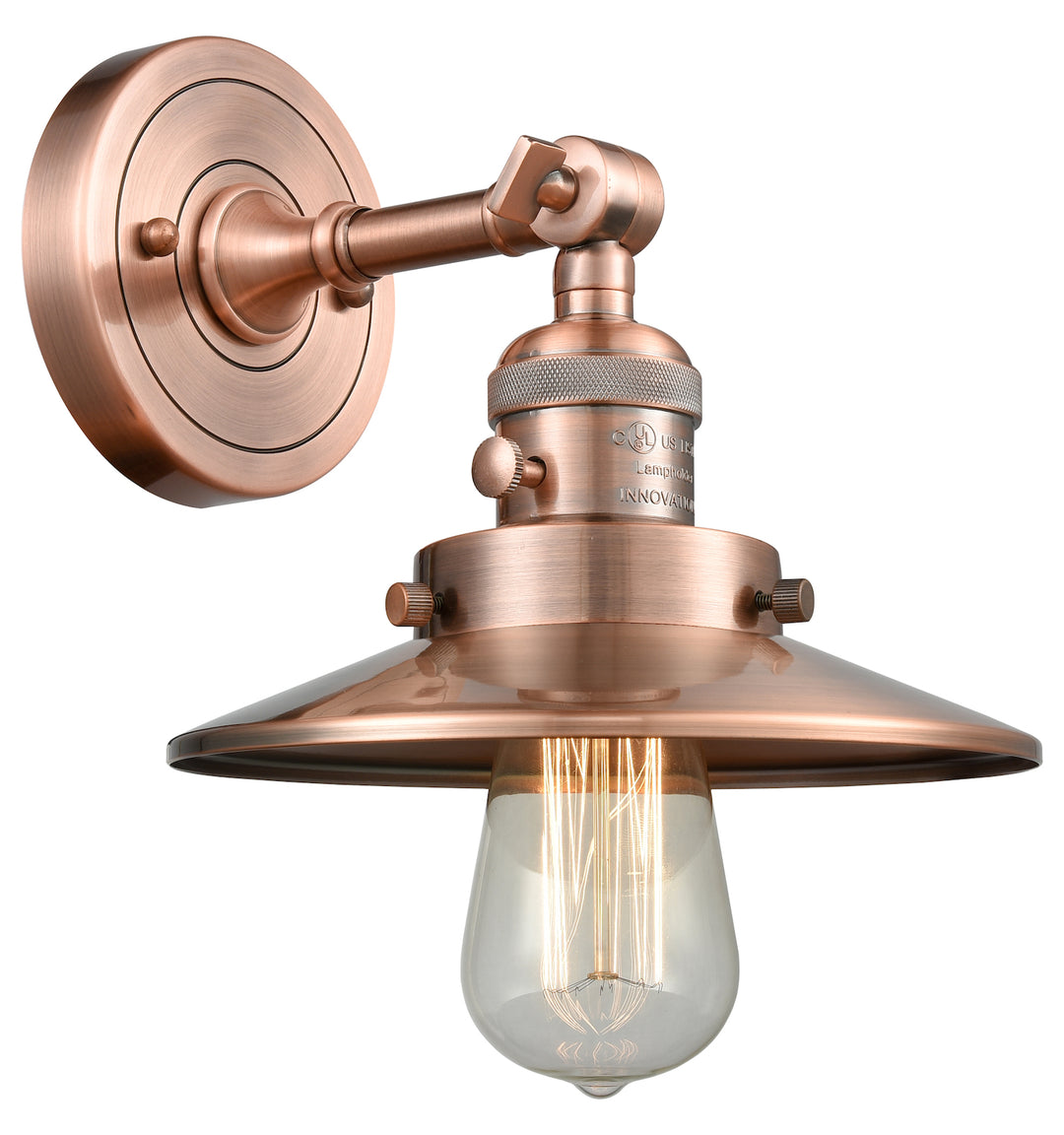 1 Light Sconce With A inHigh-Low-Offin Switch. by Innovations Lighting