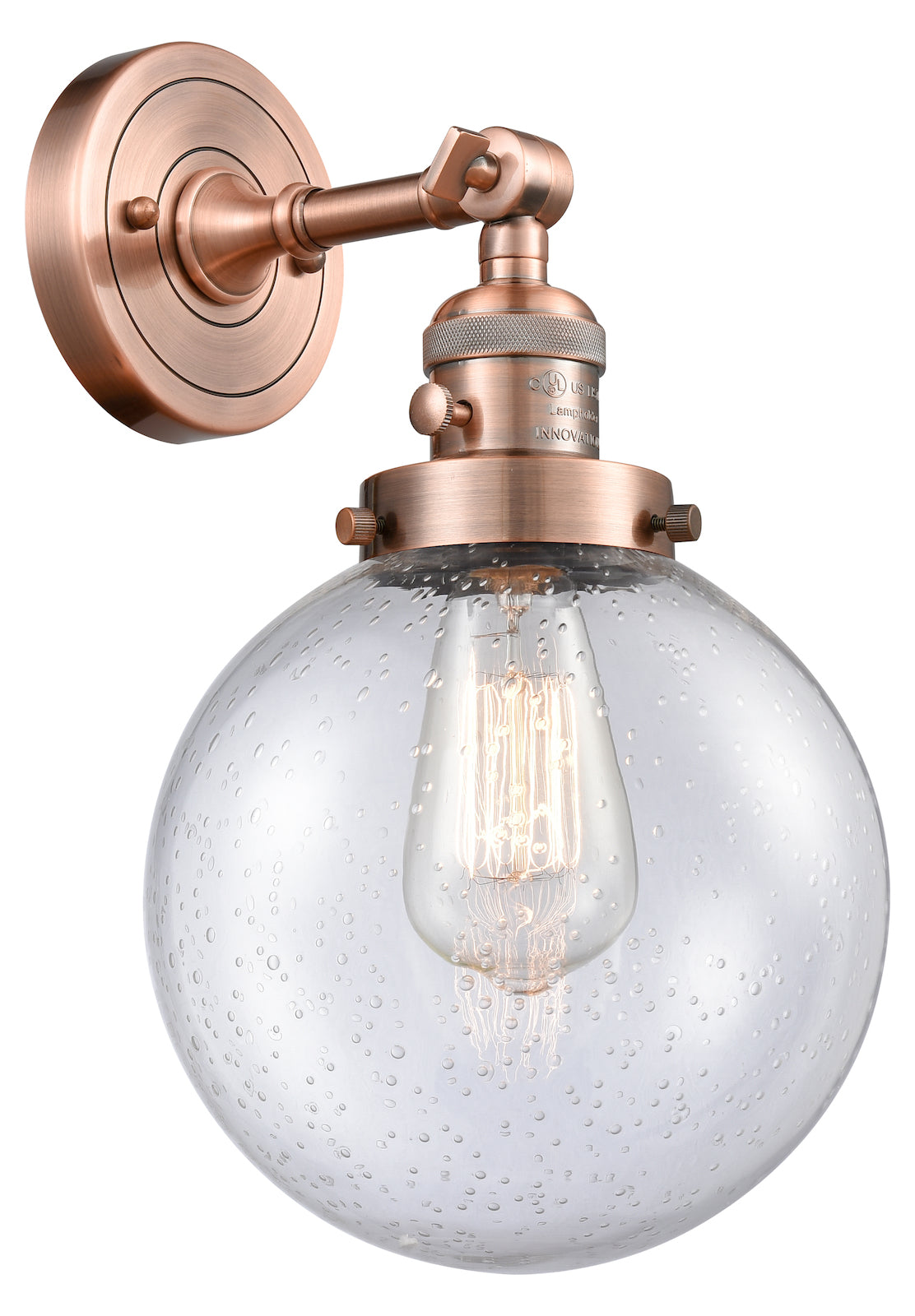 1 Light Sconce With A inHigh-Low-Offin Switch. by Innovations Lighting