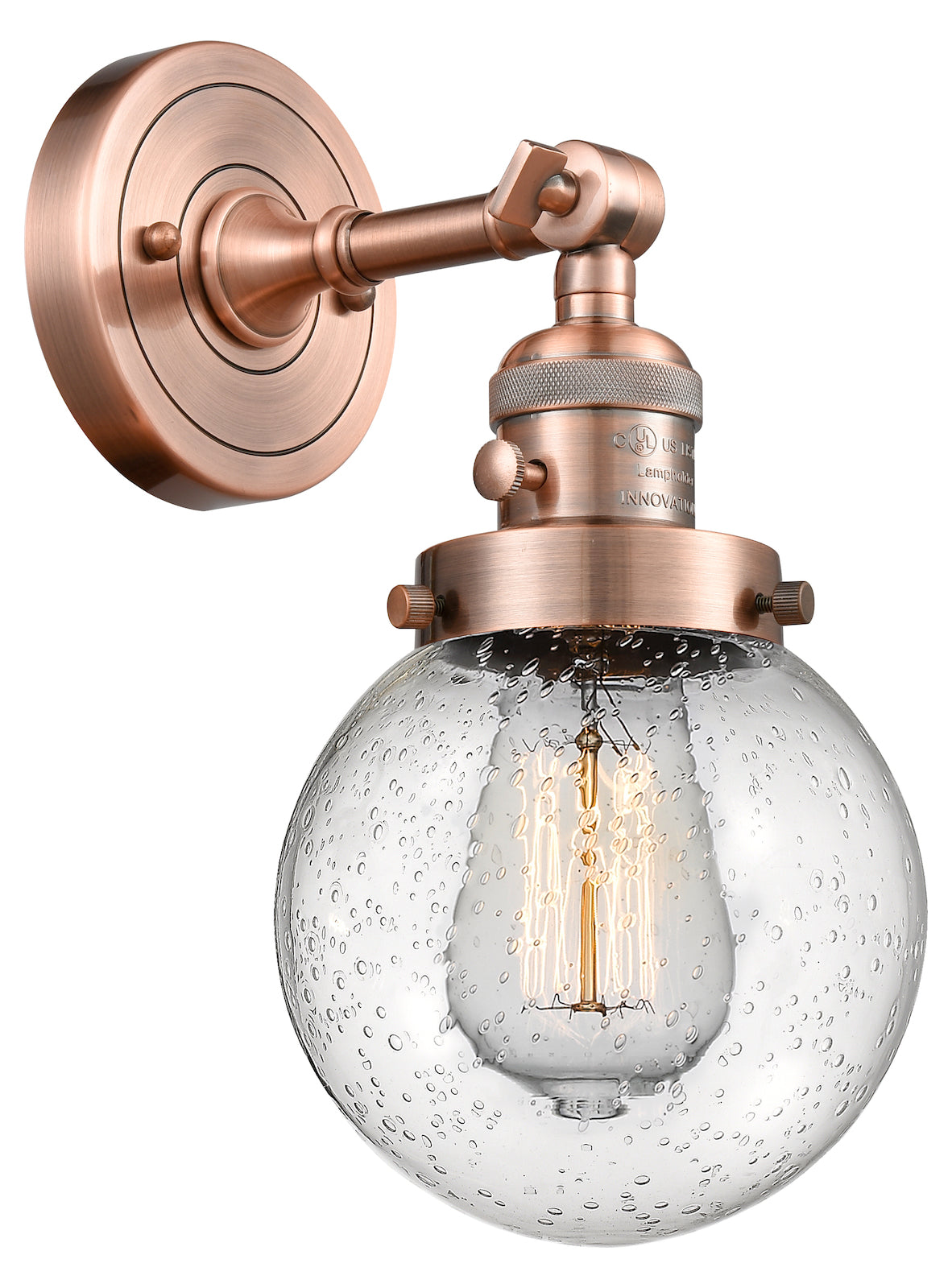 1 Light Sconce With A inHigh-Low-Offin Switch. by Innovations Lighting