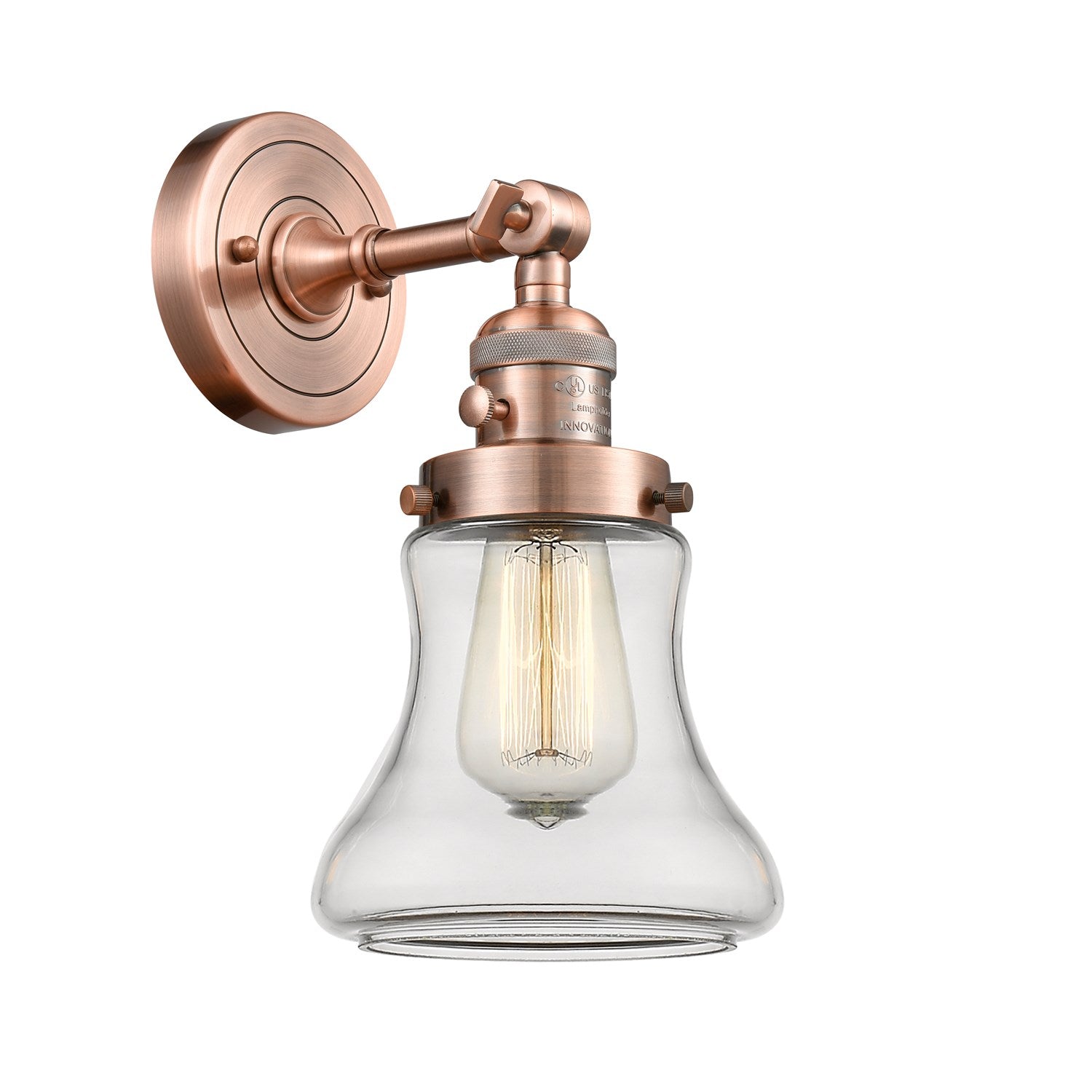 1 Light Sconce With A inHigh-Low-Offin Switch. by Innovations Lighting
