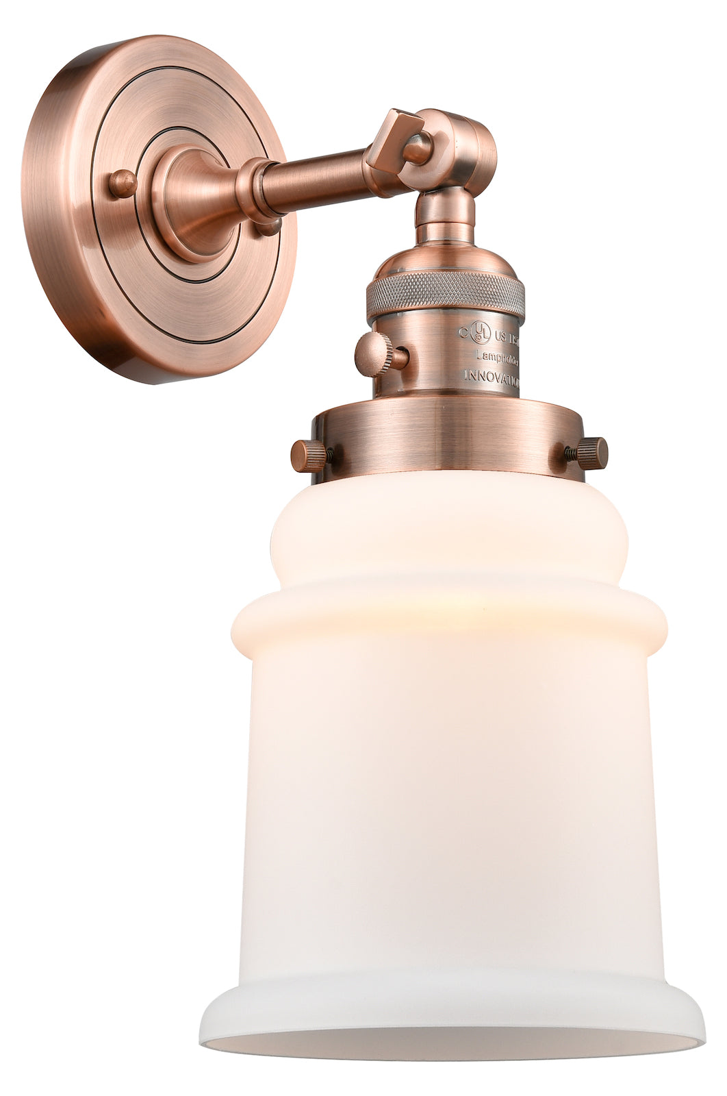 1 Light Sconce With A inHigh-Low-Offin Switch. by Innovations Lighting