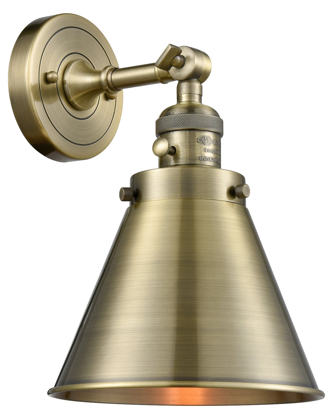 1 Light Sconce With A inHigh-Low-Offin Switch. by Innovations Lighting