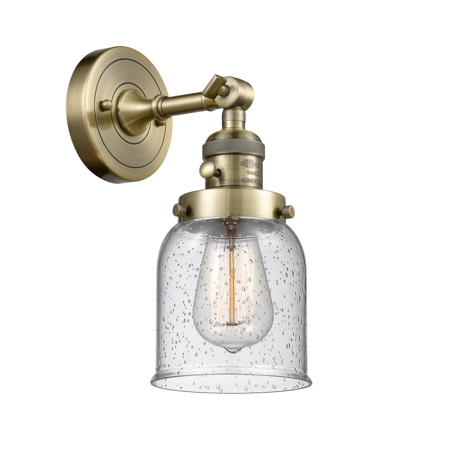1 Light Sconce With A inHigh-Low-Offin Switch. by Innovations Lighting