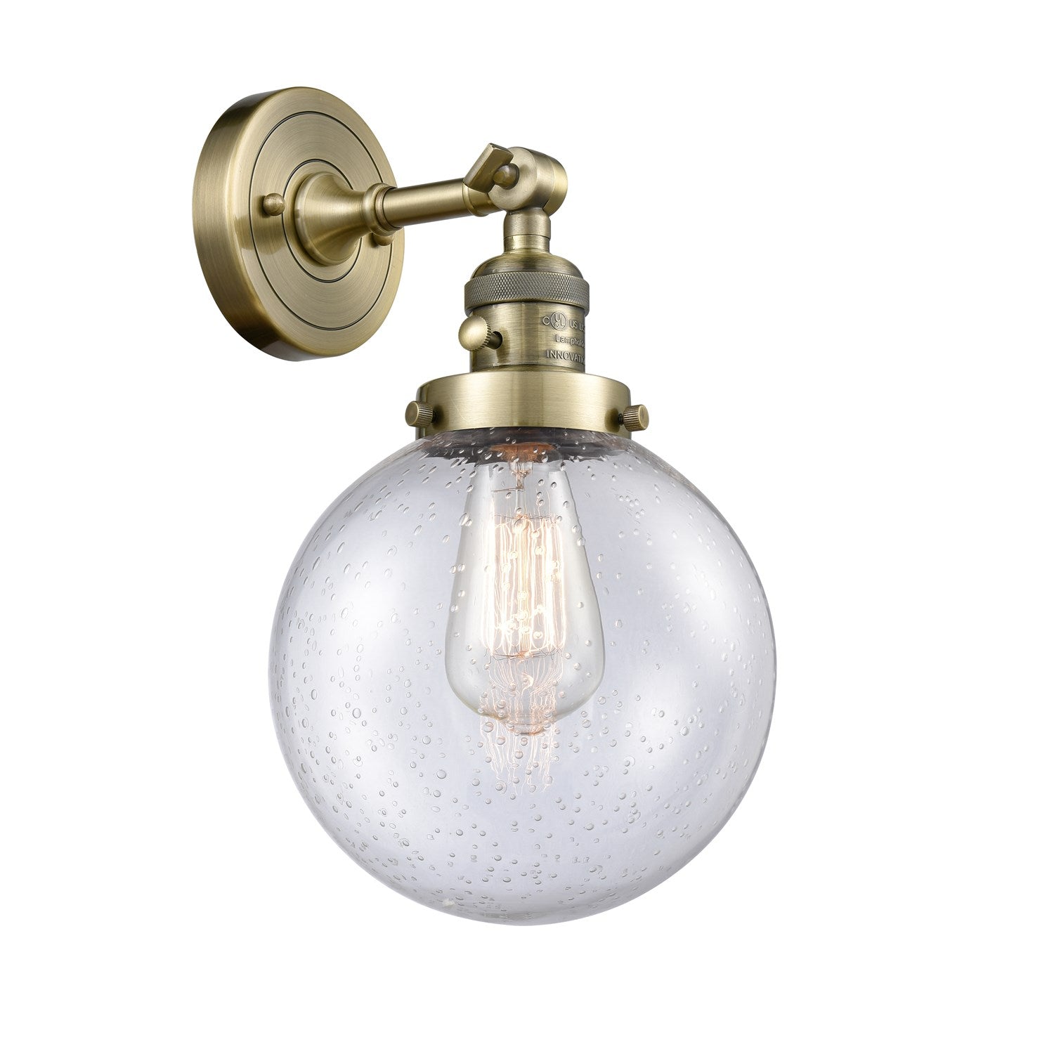 1 Light Sconce With A inHigh-Low-Offin Switch. by Innovations Lighting