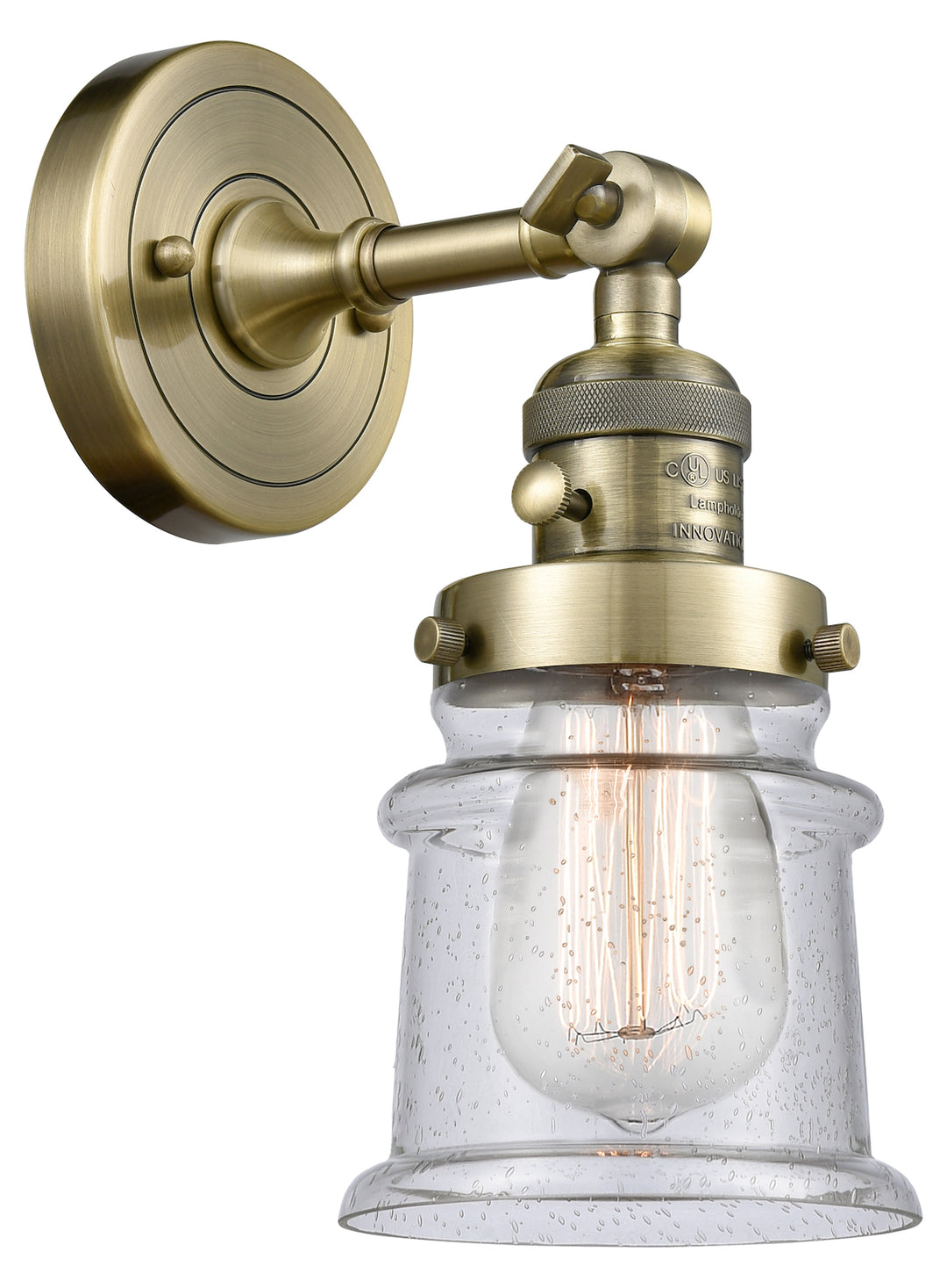 1 Light Sconce With A inHigh-Low-Offin Switch. by Innovations Lighting