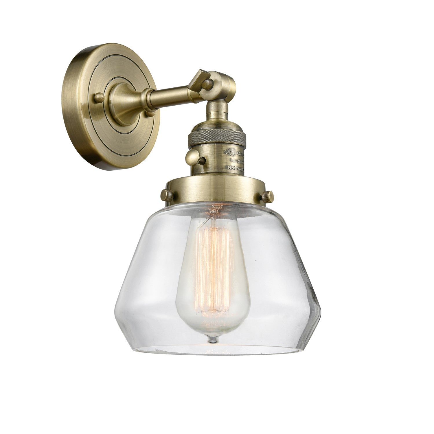 1 Light Sconce With A inHigh-Low-Offin Switch. by Innovations Lighting