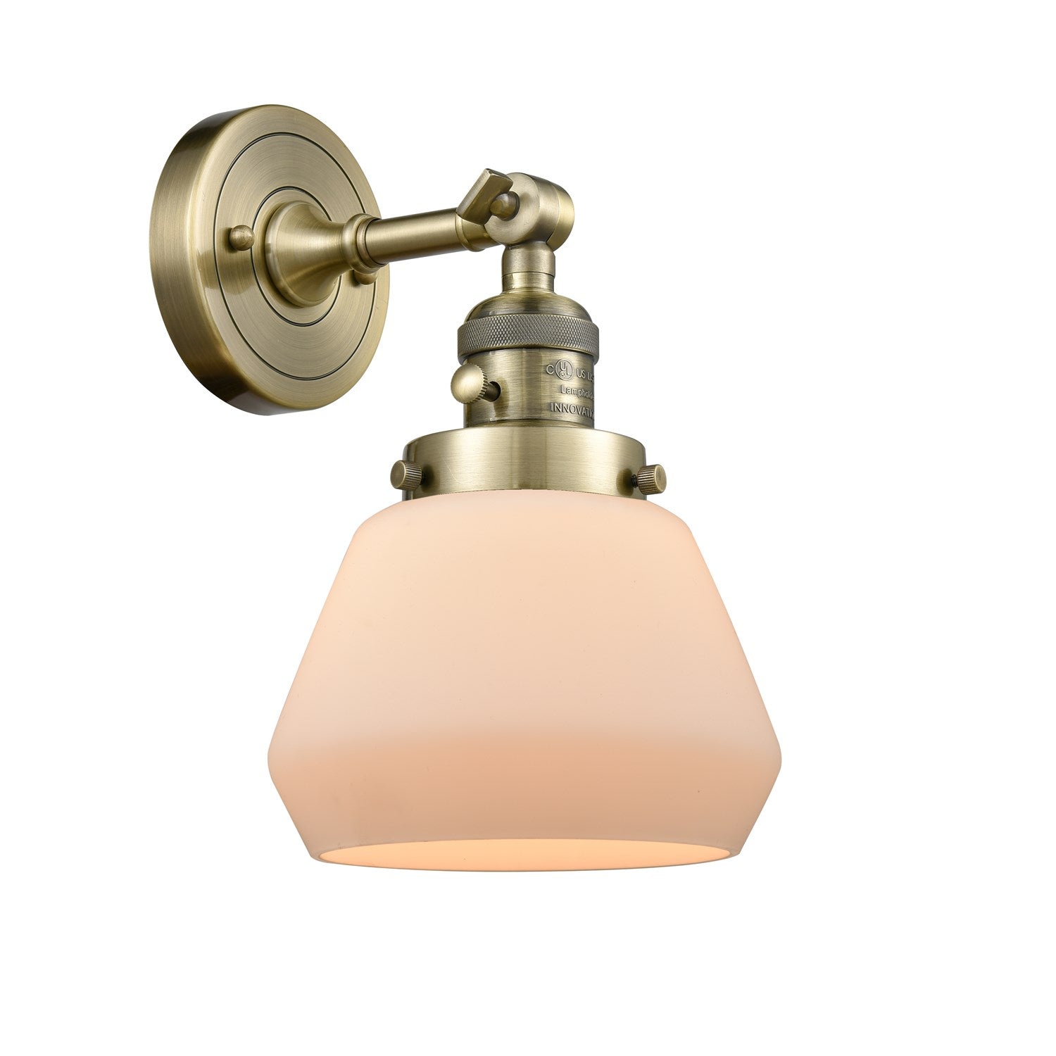 1 Light Sconce With A inHigh-Low-Offin Switch. by Innovations Lighting