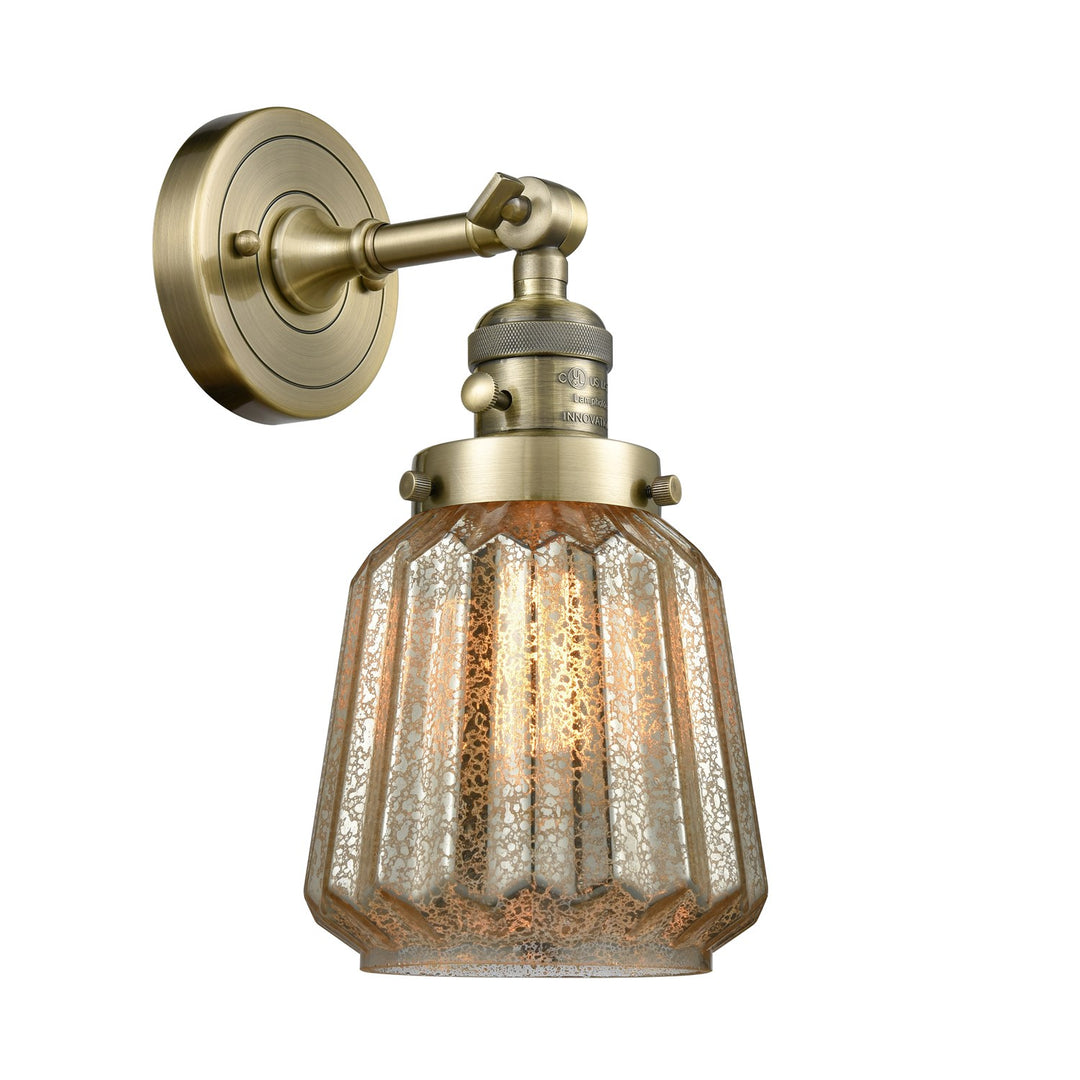 1 Light Sconce With A inHigh-Low-Offin Switch. by Innovations Lighting