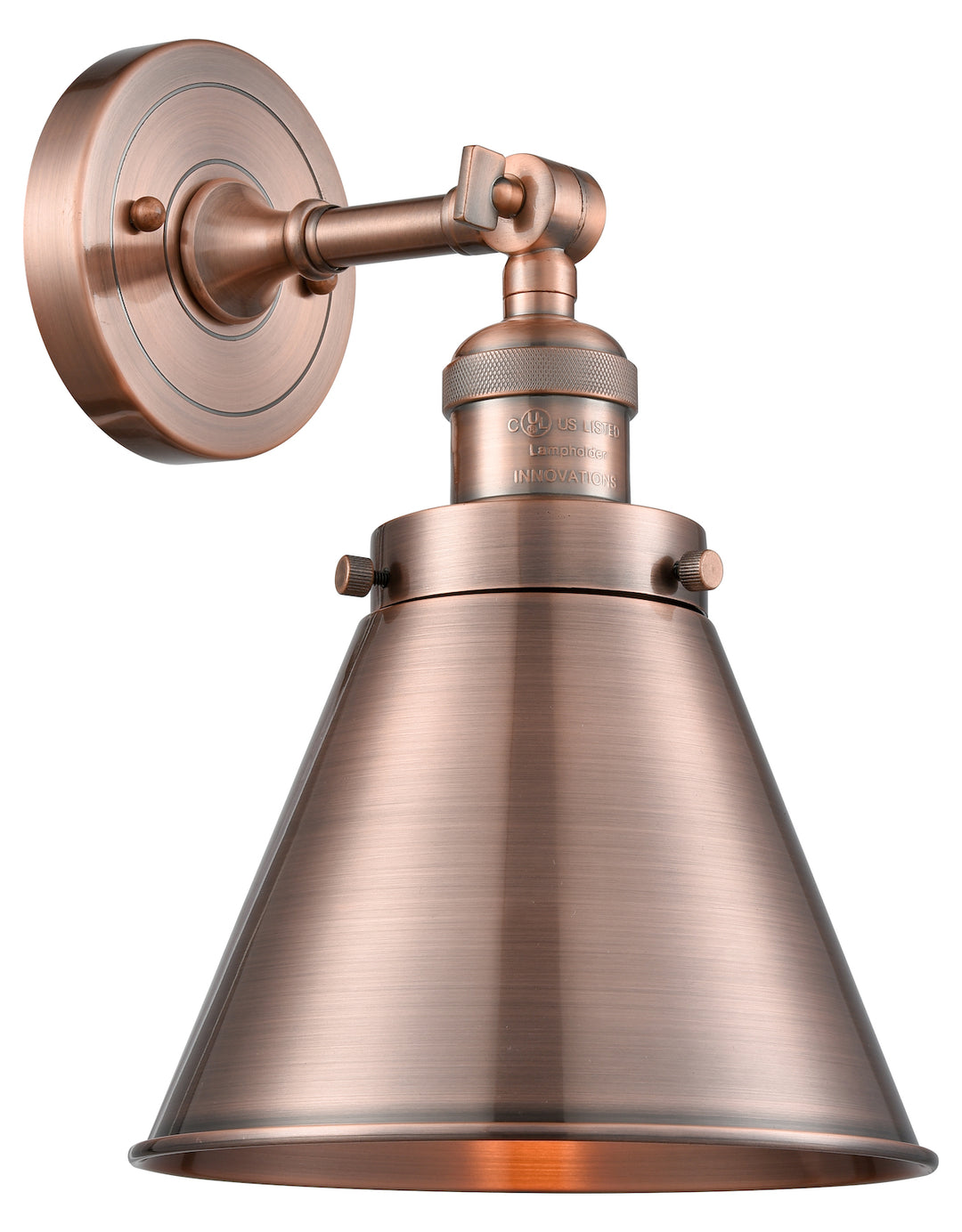 1 Light Vintage Dimmable Led Sconce by Innovations Lighting