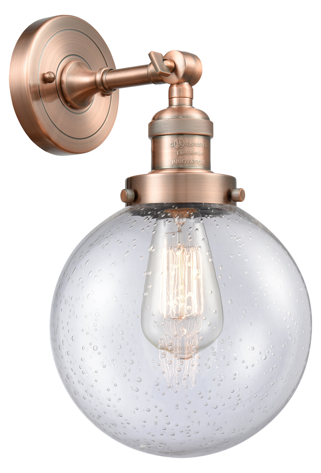 1 Light Vintage Dimmable Led Sconce by Innovations Lighting